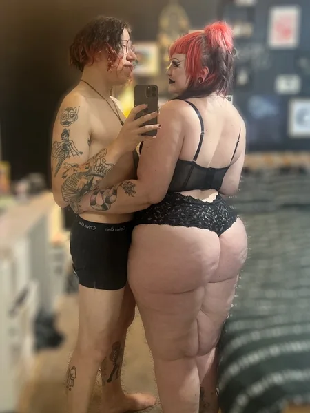 Goth Brat and Daddy 🖤