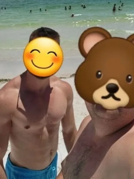 Chub and chaser couple