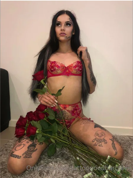 Tattooed barbiee